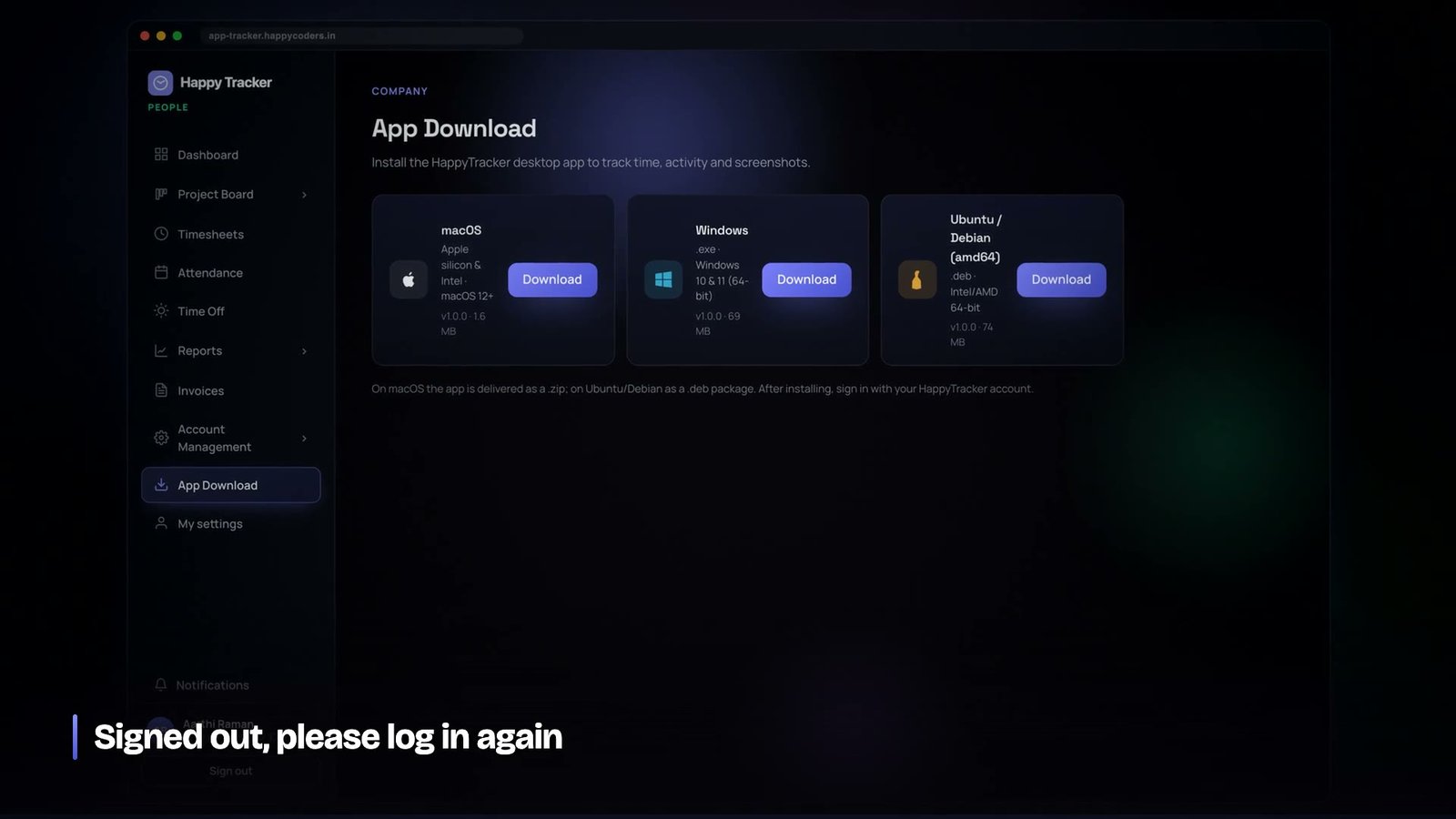 Downloads for Mac, Windows and Ubuntu